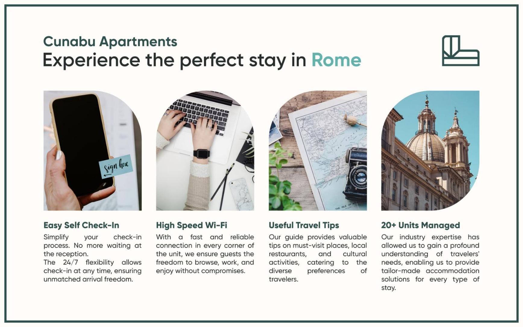 Cunabu Apartments Rome Exterior photo
